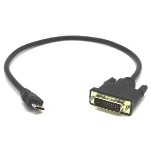 כבל Mini HDMI ל- DVI