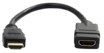 כבל 0.5 מטר נקבה ל HDMI זכר