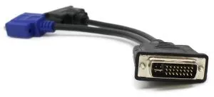מפצל מ- DVI ל- VGA+DVI