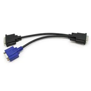 מפצל מ- DVI ל- VGA+DVI