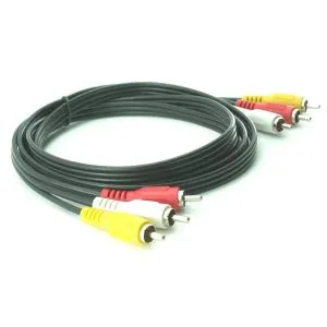 כבל 3RCA ל- 3RCA