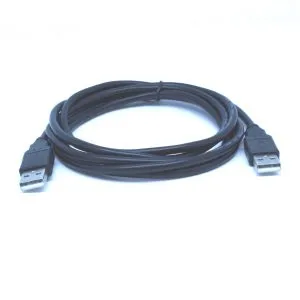 כבל USB 2.0 זכר ל- USB 2.0 זכר