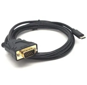 כבל USB 3.1 Type C ל- VGA