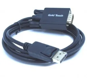 כבל DisplayPort ל- 1.8m VGA