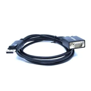 כבל DisplayPort ל- 1.8m VGA