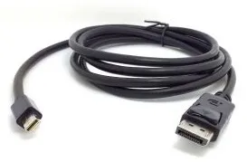 כבל Mini DisplayPort ל- DisplayPort