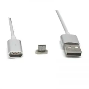 כבל Magnetic USB ל- Micro USB