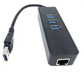 USB 3.0 ל- Giga LAN With 3 USB 3.0 HUB Port