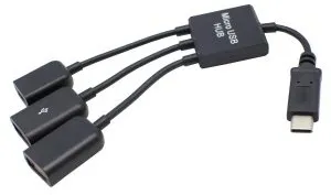 כבל USB 3.1 Type C ל- OTG