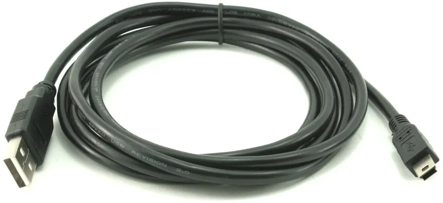 כבל USB ל- 1.8M) Mini USB)