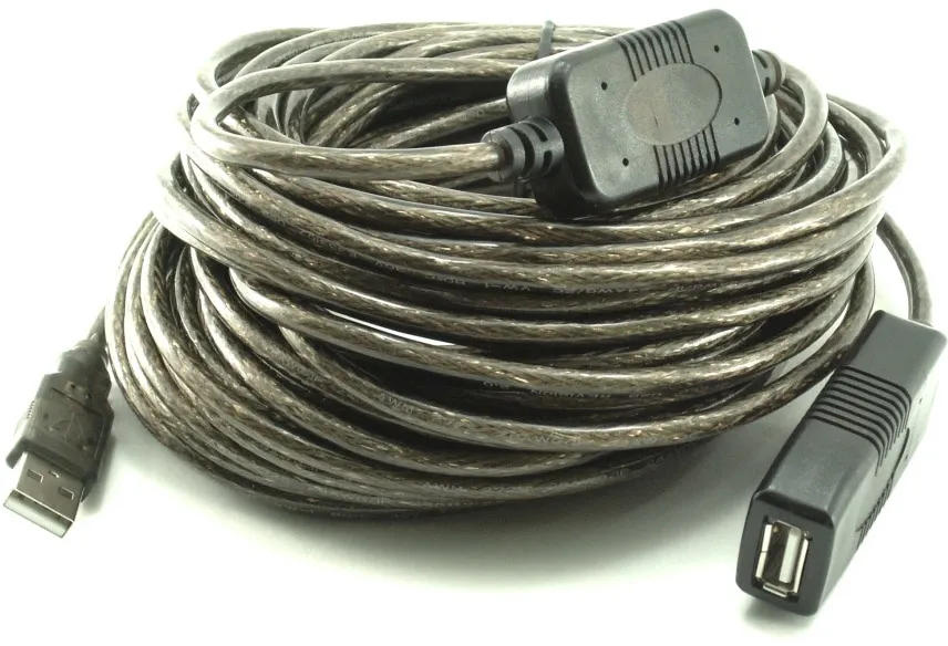 כבל מאריך 15m USB 2.0