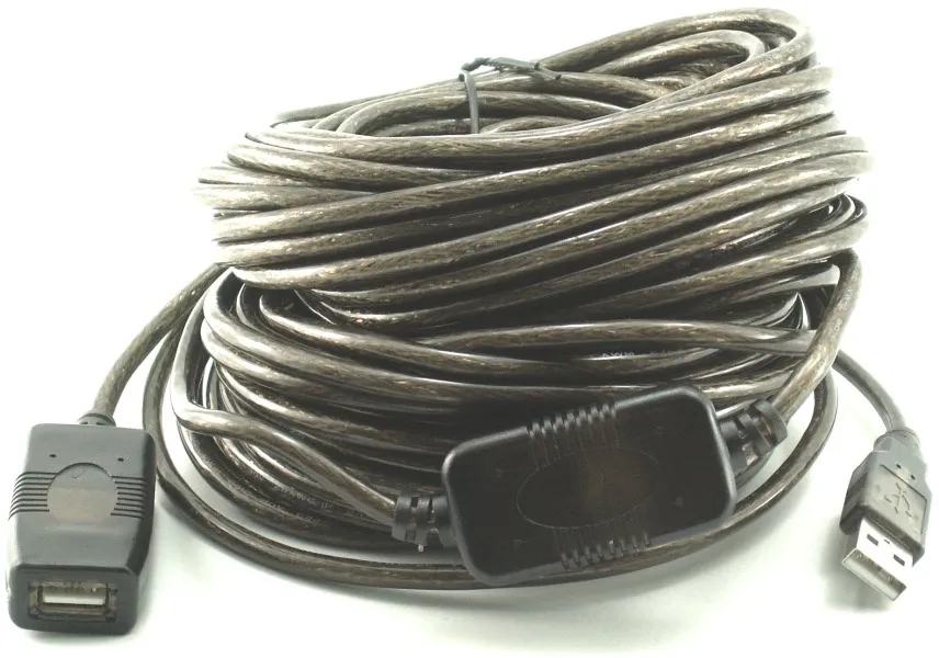 כבל מאריך 20m USB 2.0