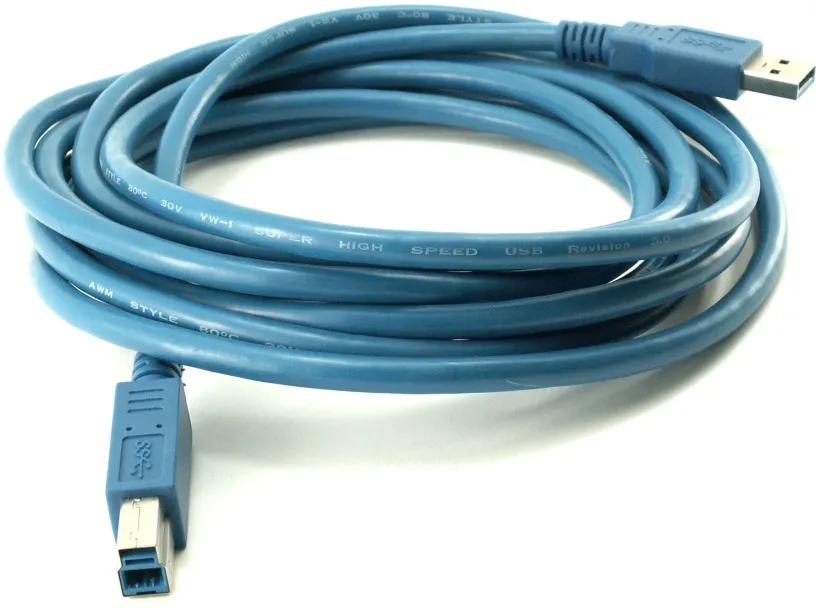 כבל זכר USB 3.0 A לזכר 3M) B)