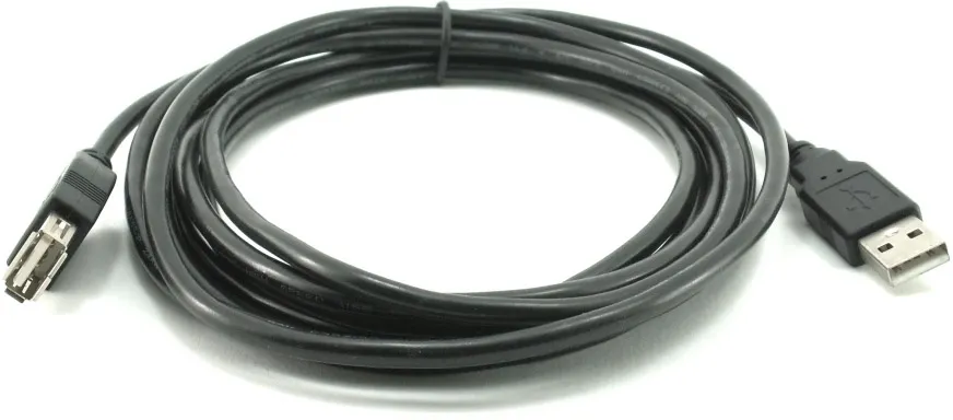 כבל מאריך USB 2.0 זכר לנקבה (1M)