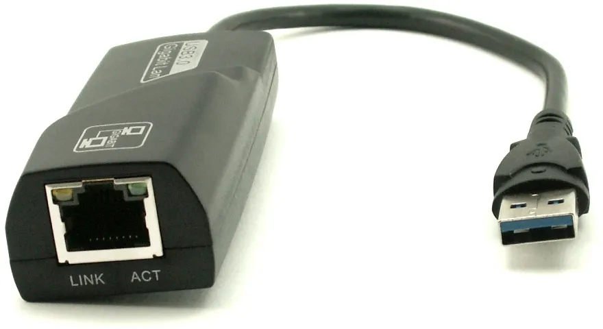 מתאם USB 3.0 Gigabit Lan