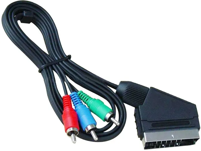 כבל Scart to Component