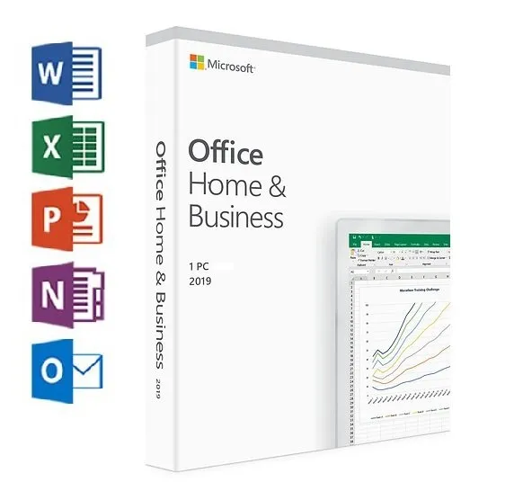 Microsoft Office Home and Business 2019 Win English Medialess T5D-03219