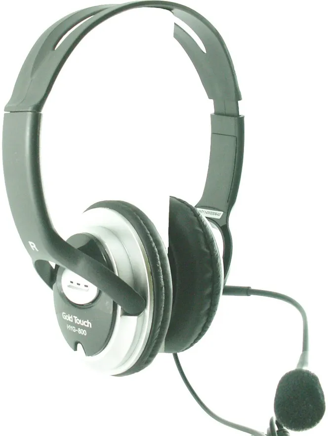 אוזניות חוטיות Gold Touch HYG800