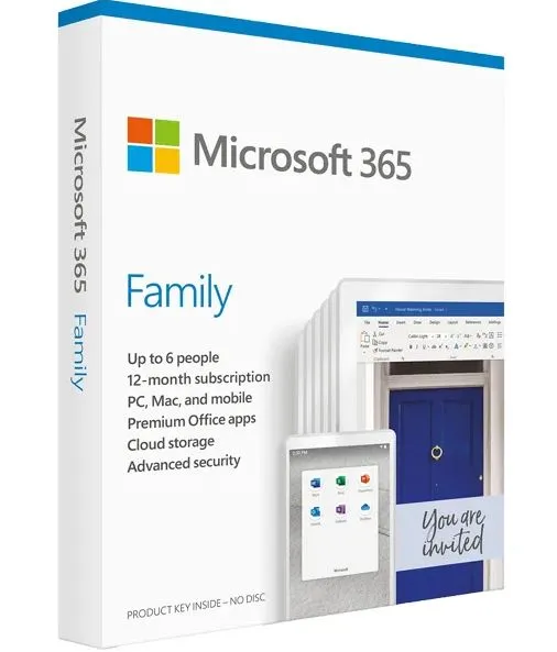 Microsoft Office 365 Home מנוי לשנה 5 מחשבים מיקרוסופט