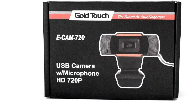 מצלמת רשת + מיקרופון Gold Touch E-CAM-720