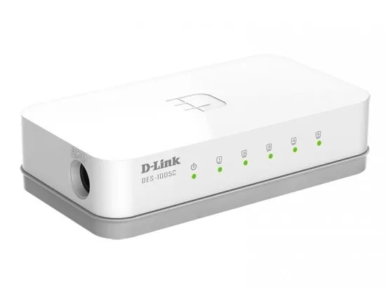 מתג D-Link DES-1005C 5 Ports 10/100Mbps