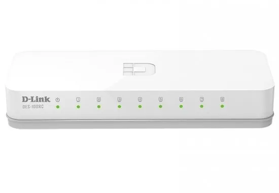 רכזת רשת / ממתג D-Link DES1008C