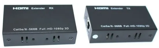 מאריך HDMI דרך חיבור RJ45 עד 60 מטר Gold Touch HDMI-EX-60