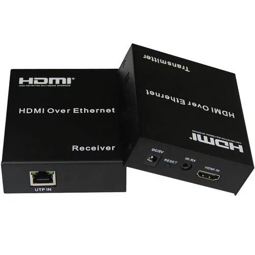 מאריך HDMI דרך חיבור RJ45 עד 120 מטר Gold Touch HDMI-EX-120