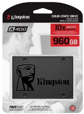 כונן SSD פנימי Kingston SA400S37/960G 980GB