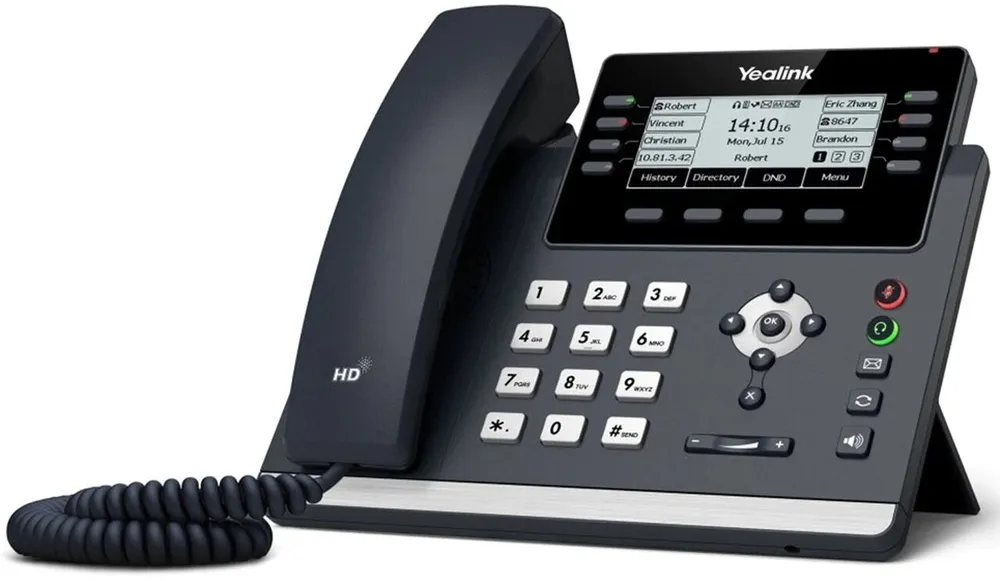 טלפון שולחני Yealink SIP-T43U