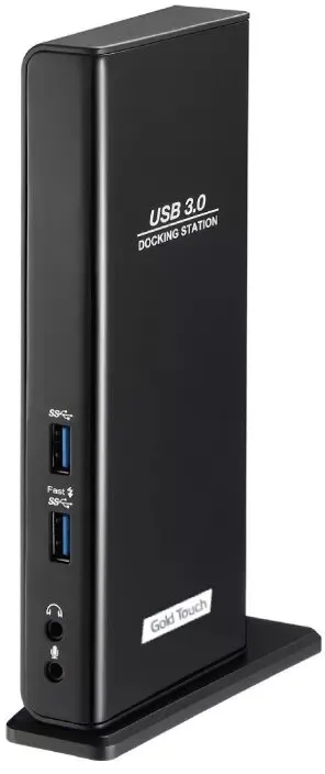 תחנת עגינה אוניברסלית Gold Touch USB 3.0 2xHDMI UDS-2H