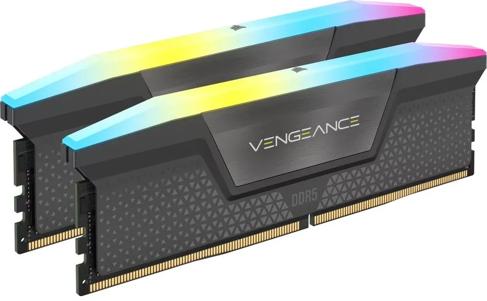 זיכרון למחשב נייח Corsair Vengeance RGB 2CH326030BZK 2×16 DDR5 6000MHz