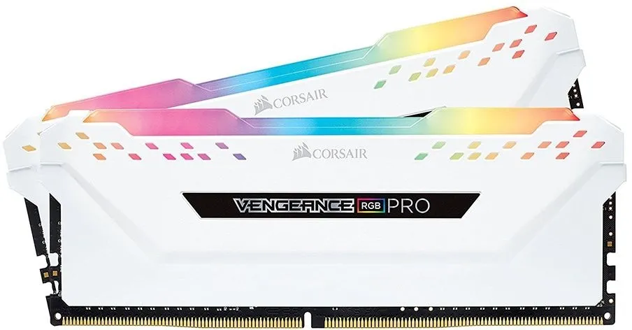 זיכרון למחשב נייח Corsair Vengeance RGB Pro 2CMW32325W 2×16 DDR4 3200MHz