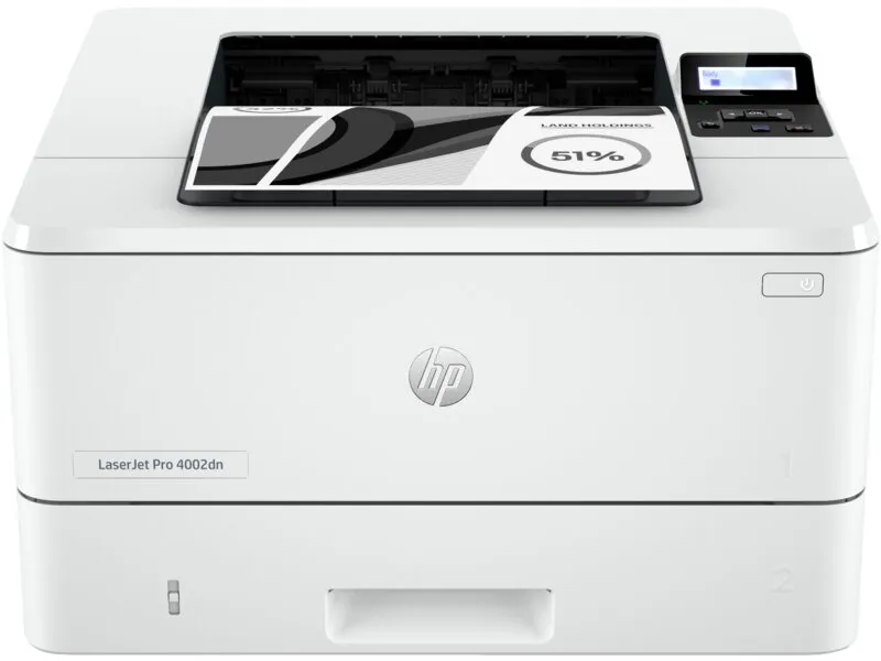 מדפסת לייזר שחור לבן HP LaserJet Pro 4002dn 2Z605F