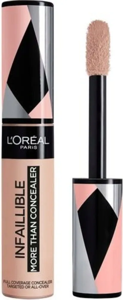 קונסילר L'Oréal Paris Infallible כיסוי מלא בגימור מט – גוון 323 (Fawn / Chamois).