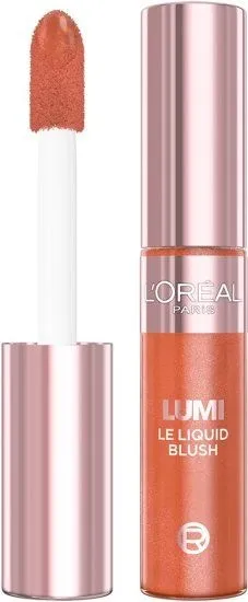 סומק נוזלי L'oreal Lumi Le Liquid Blush גוון 627 Warm Peach / Peach Glow (אפרסק)