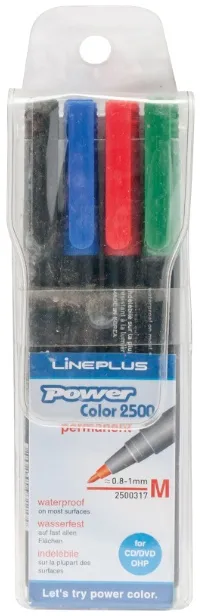 סט 4 טושים צבעוניים לשקפים – מבית Line Plus