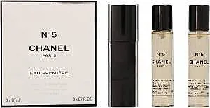 סט לאישה Chanel No. 5 Premiere E.D.P 20 ml שלושה מיני בשמים