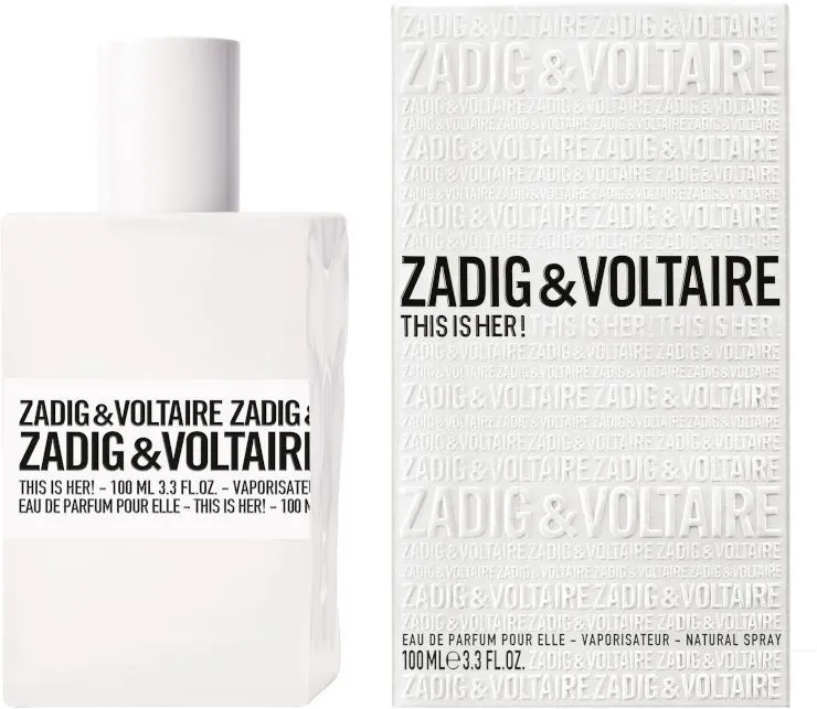 בושם לאישה Zadig & Voltaire This is Her! E.D.P 100ml