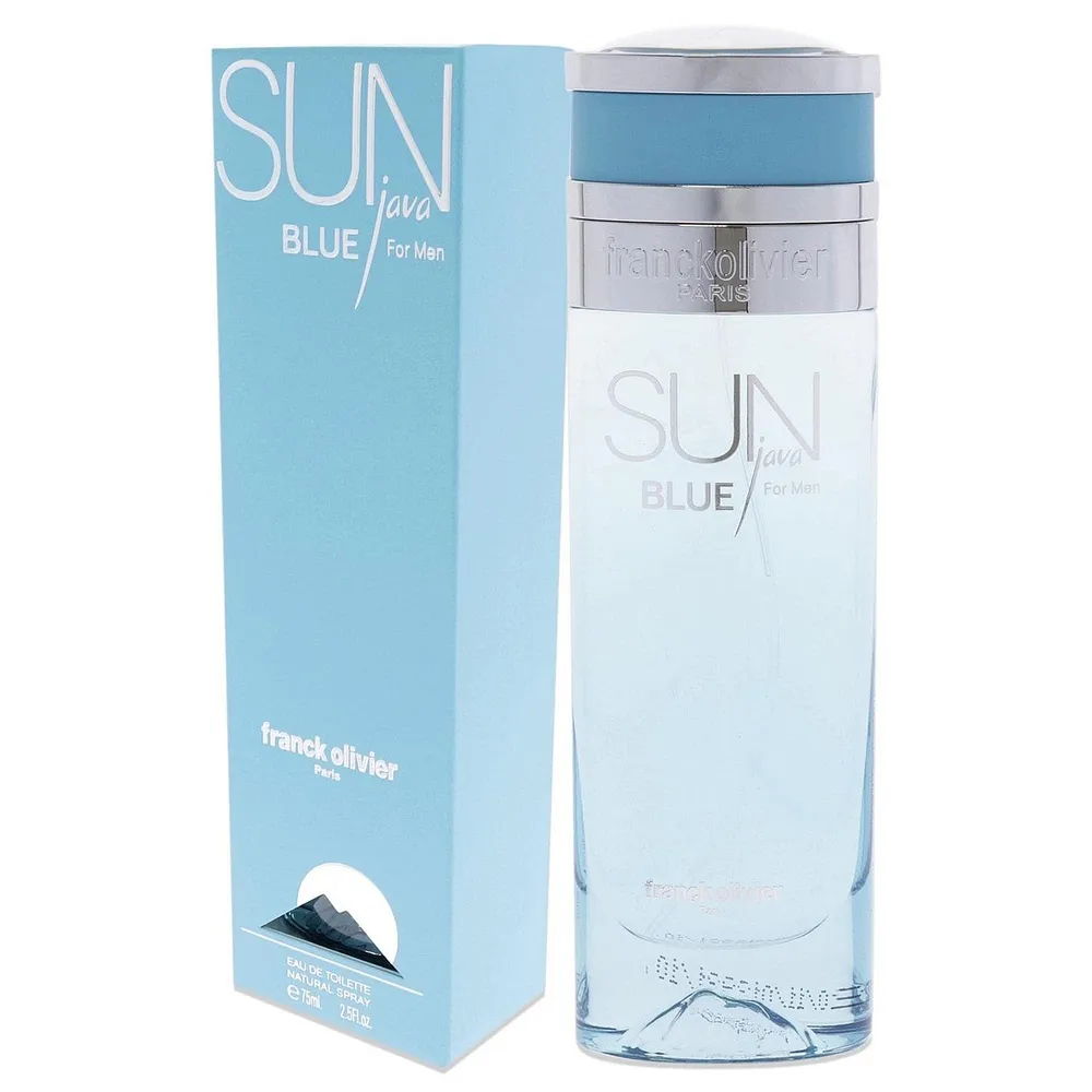 בושם לגבר Frank olivier Sun Java Blue E.D.T 75ml