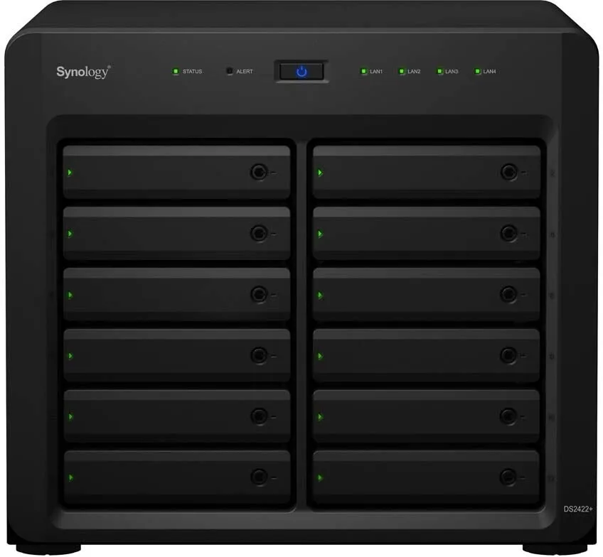 שרת אחסון NAS ללא כוננים Synology DS2422