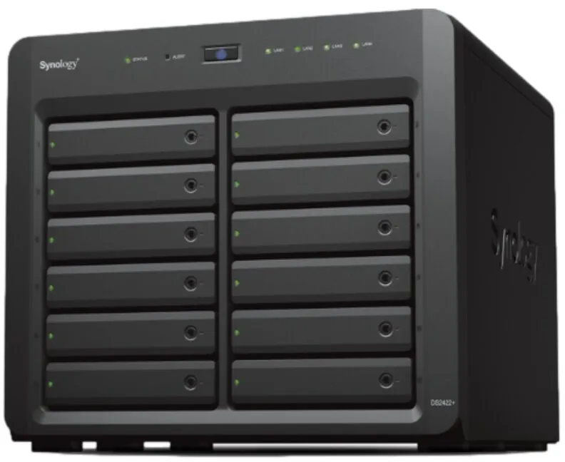 שרת אחסון NAS ללא כוננים Synology DS2422