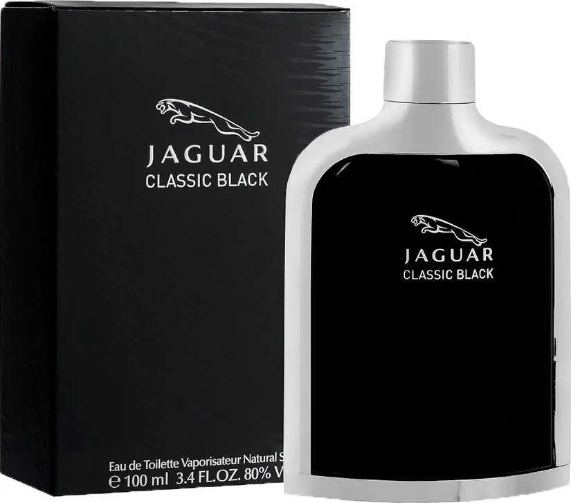 בושם לגבר Jaguar Classic Black E.D.T 100ml