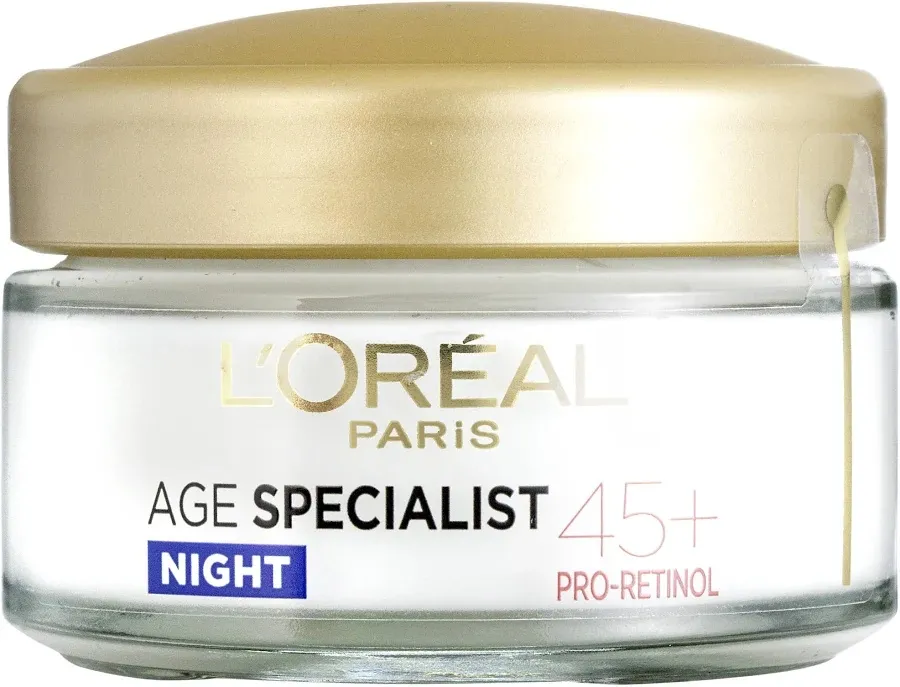 קרם לילה אנטי אייג'ינג L'Oréal Paris Age Specialist +45 – בנפח 50 מ"ל