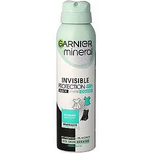 דאודורנט ספריי לאישה Garnier Invisible Protection 48h בנפח 150 מ"ל