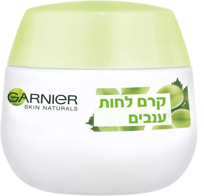 קרם לחות ענבים Skin Naturals Botanical לעור רגיל עד מעורב מבית Garnier – בנפח 50 מ"ל
