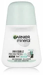 דאודורנט רול לאישה Garnier Invisible Fresh בנפח 50 מ"ל
