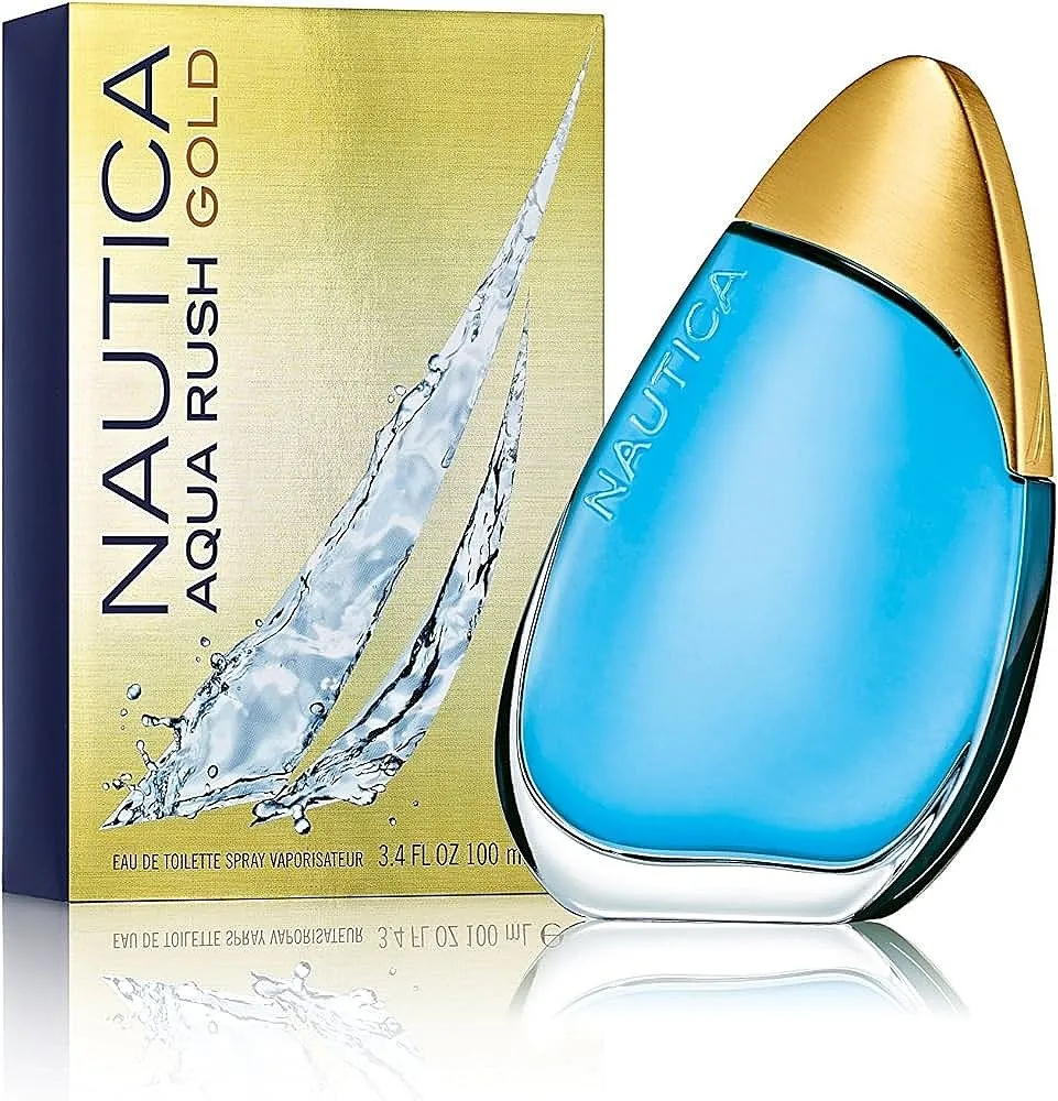 בושם לגבר Nautica Aqua Rush Gold E.D.T 100ml
