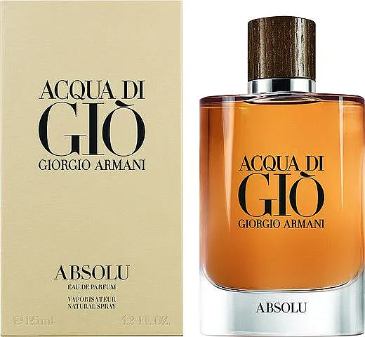 בושם לגבר Giorgio Armani Acqua Di Gio Absolu E.D.P 125ml