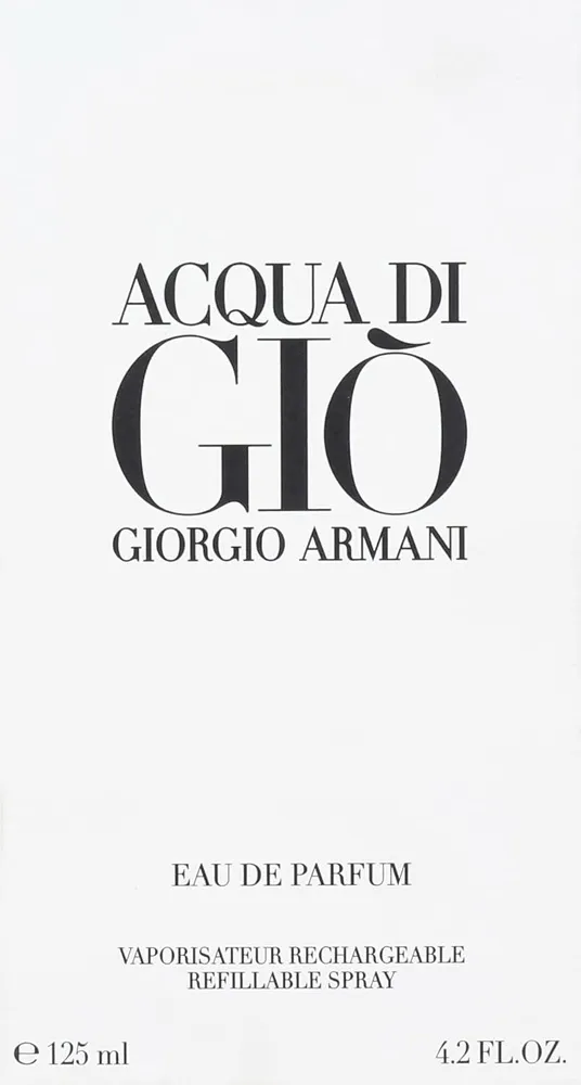 בושם לגבר Giorgio Armani Acqua Di Gio E.D.P 125ml